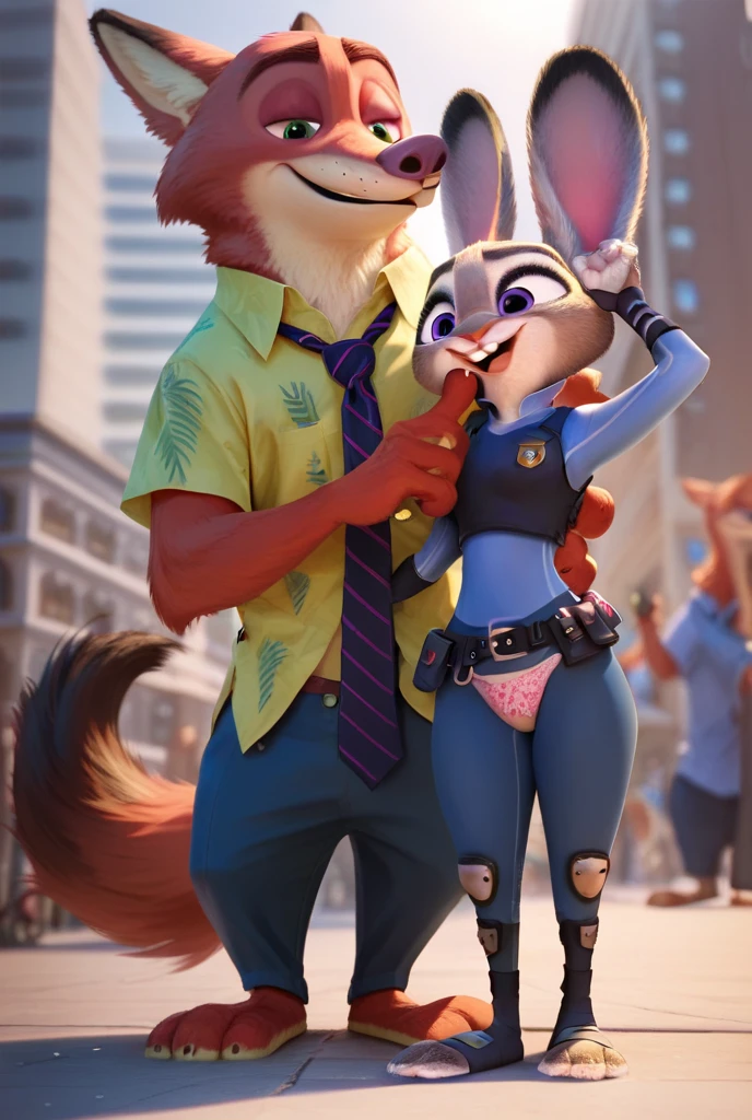 (by Katarhein, Katarhein) a digital artwork of Nick Wilde wearing his green Hawaiian shirt with indigo tie and khaki pants with a bare midriff and a bare navel , digital art, ((perfect face)), ((best quality)), ((masterpiece)),horse balls, cum, creampie anal, , anal, full of cum, ,, nick wilde (zootopia), fox, bukkake, cum shot, canine dick, , nipple,, zootopia style, boy fox, nude, dick out, balls out, big dick, big balls, equine dick, horse diick on fox, dark skin dick, slut face, lust face, tongue out, office background, concept art by Nelson Alexander Ross, trending on Artstation, furry art, pov furry art, furries wearing tails, nick wilde, furry art!!!, furry fantasy art, (nsfw) safe for work, an anthro fox, nick wilde from zootopia, very very beautiful furry art, fox tail, grabbing his ballsack, grabbing own scrotum, dark scrotum, dark balls, precum, Bunny on the backgrond with anal gape full of cum, posing with Big Black Cock
