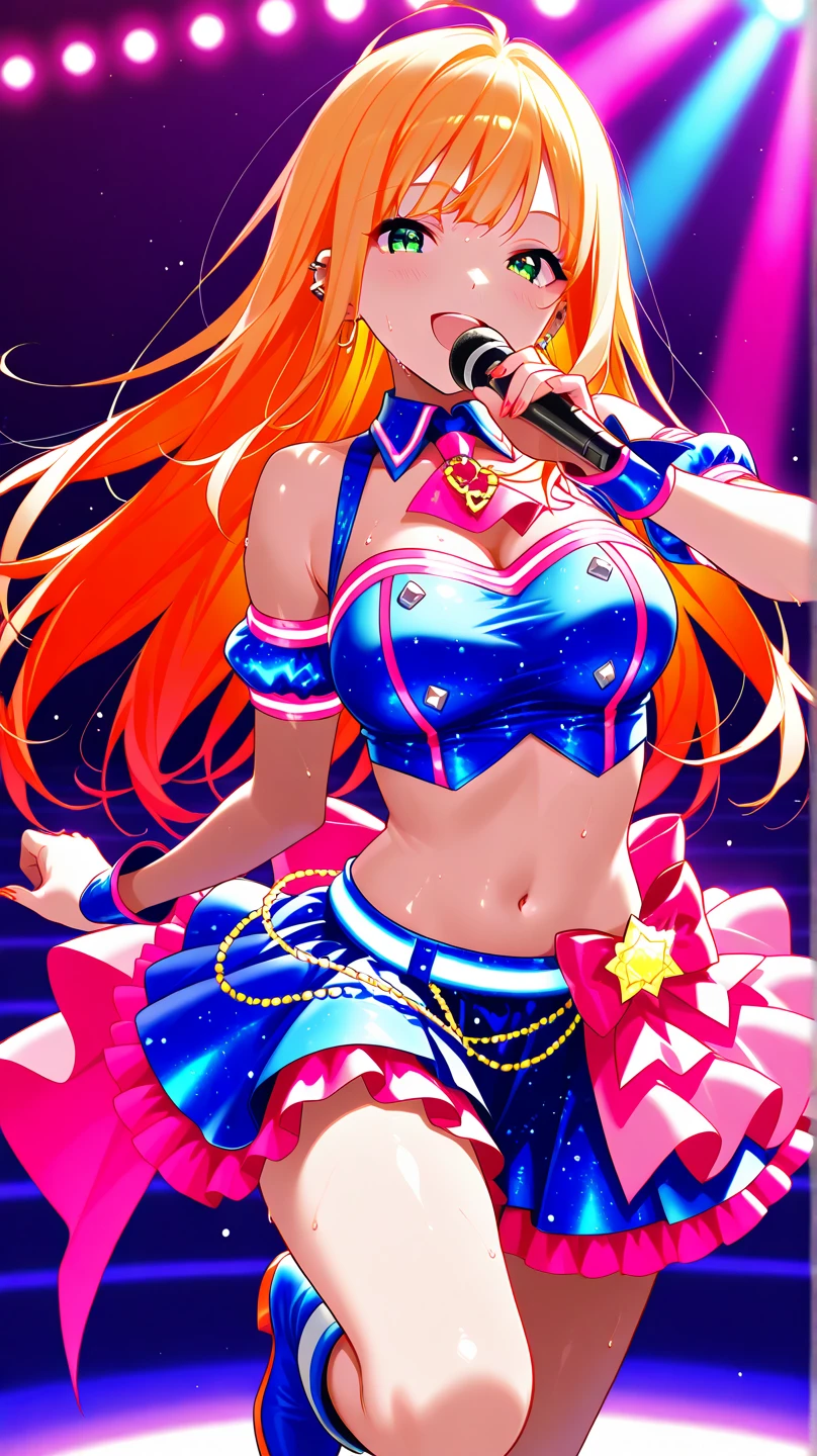1 Girl, Solo, (Best Quality), (Masterpiece: 1.1), Full Body, looking_at_viewer, Dynamic Angle, Swimsuit, Cute, Transparent Face Skin, (Daiwa Scarlet (umamusume)), Uma Musume, Animal Ears, Bangs, Twin Tails, Blush, Brown hair, Red Eyes, Red Eyes, Eyebrows Hidden in Hair, Hair Between the Eyes, Tiara, Hair Ornament, Hair Ribbon, Horse Ears, horse girl, horse tail, long hair, masterpiece, best quality, hi-res