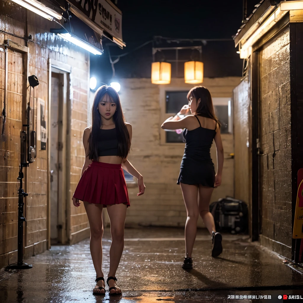 nude、Big Tits 14 Year Old Night Back Alley,nudeポスター