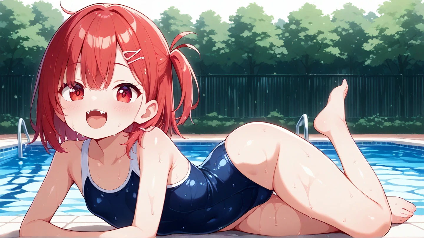 Komiya Kaho,Outdoor,((Pool,White Micro Bikini,just))(Highest quality), (masterpiece), (High resolution), original, Very detailed8K壁紙,((Very detailed)), Very detailed,(1 girl, alone:1.2), (blush:1.2),,,((High resolution)),(Small breasts:1.10),(Highest quality:1.2)Small breasts, Spread your legs,((Squat))Angle from the crotch