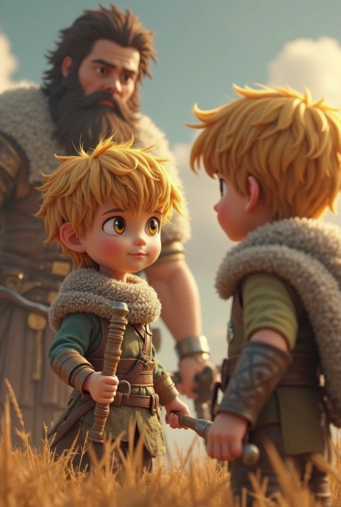 Forward, the King of Meridiana, Dark Souls, dwarf, mic, height 1,40 centimeters, tiny and blond