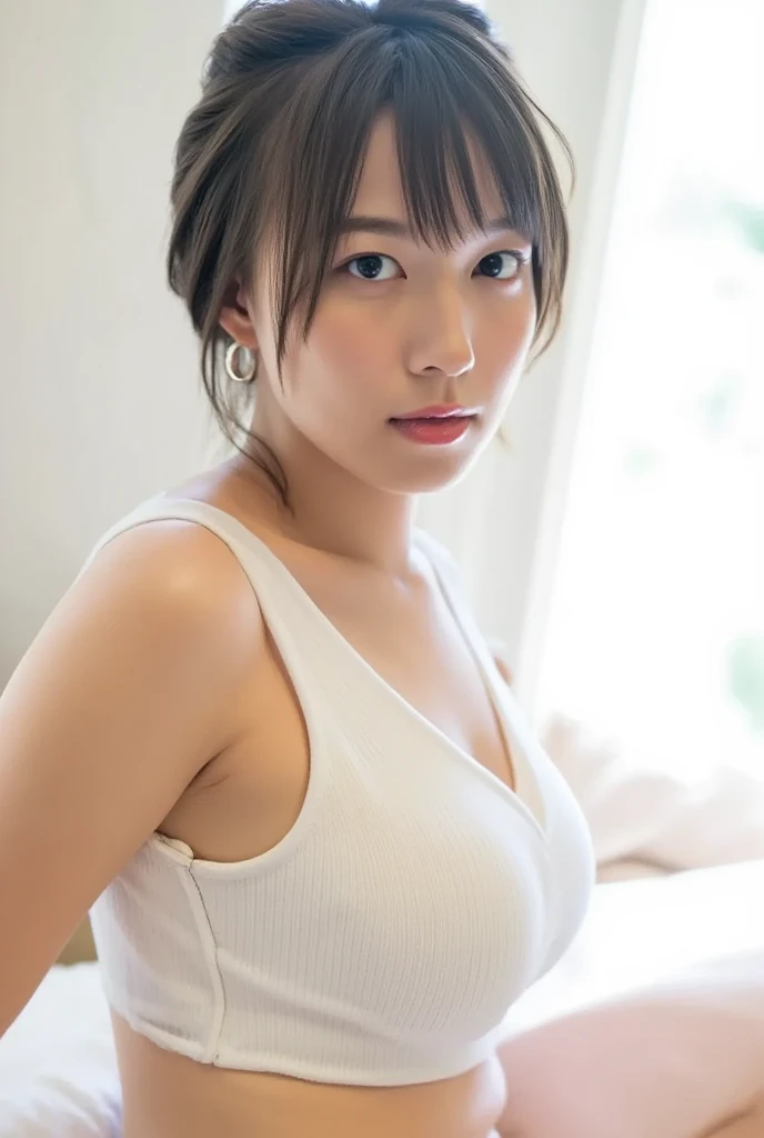 vaginal , Sweat, lyin in bed、stupid,(Vulgarity), cum shot、pubick hair、Big breasts big breastassive、harden 、Pixie Cut 8K、Raw photography。top-quality、hightquality、Extreme Detail Photography、Eye for extreme detail、Super Detail Face、Hair in super detail、Super detail body、(Photography Lighting:1.3)、1 girl、The face about 20 years old.、puffy eyes、Eyes in good shape。brown eyes、dark brown short hair、good lips、Small lipedium chest:1.3)、good breasts、Natural makeup、squat、please open your legs、1 girl, Japanese, earrings,, mole, (Sweat), , Raw photo, Best Quality, masutepiece, ultra-detailliert, Super high resolution, Realistic, bed,(top-quality、8K、32K、masterpiece、nffsw:1.2)、(Raw photography)、(realisitic)、(Photorealsitic:1.2)、(High resolution)、huge file size、ultra-detailliert、extremely beautiful face and eyes、1 girl、(upon)、infp young woman、round small face、big breasts thin waist、huge-breasted、Hard proportions、)、(Inter-strands:1.21)、Wagas、Walkway、Three women together(NSFW:1.15)、(pubick hair:1.3、sexyな腹を持つ蒸し暑い体、abdominals、attractive bodieit girl、、abdominalit body、Models with attractive bodies、Perfect female body、toned body、Chiseled abs、sexy 、a 、Beautiful midriff、Perfect body hard units、cute、genre、Underhair full nude、 Up and down naked、I can see the nipples、breasts looking、 are sticking out、hard 、The chest is completely visible、 also fully displayed、full nude、Full pubic hair visible、not any dressed、Not wearing underwear