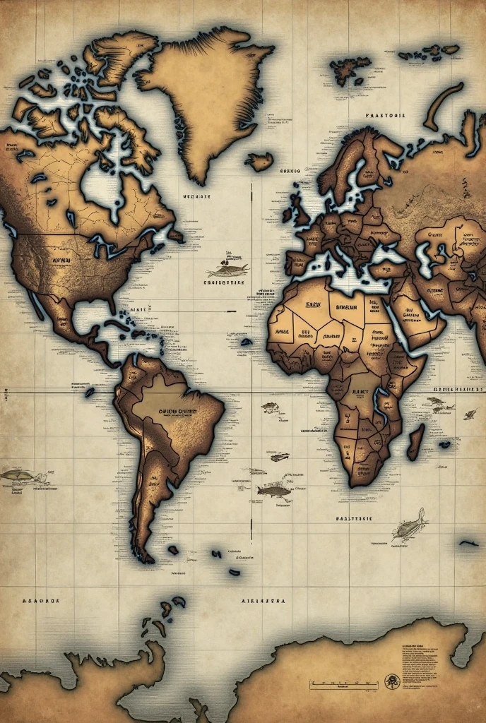 Map with 11 separate regions on the entire map, mapa quadrado , mapa centrado, melhor qualidade, iluminado, regioes separadas, supreende-me, estilo league of legends.