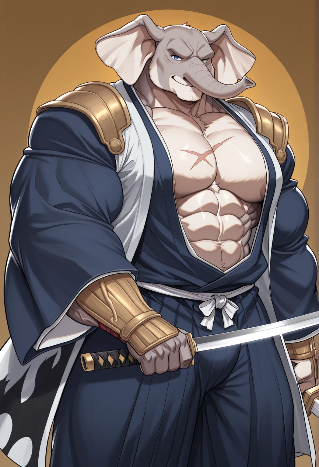 score_9, score_8_up, score_7_up, score_6_up, rating explicit, focus male, source anime, guy, black sclera, Pale skin, Very white skin, bandage, scars , abs, nipples, wet, spread legs, low angle, male only, yaoi