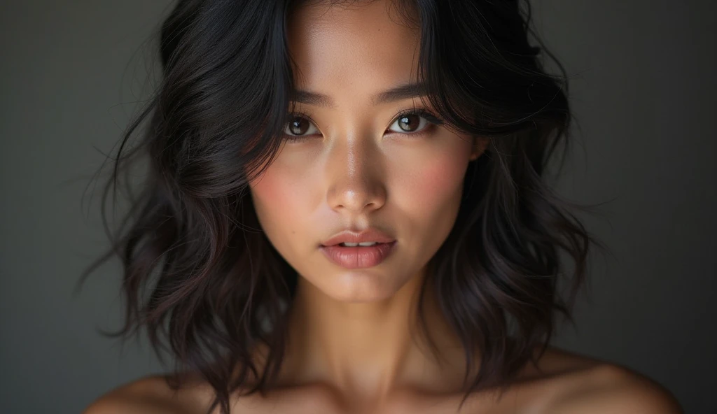 Indonesia girl, nude, big bob, black hair, , big ass, slim, cute, sexy, very detailed, exquisite lighting and composition, , 8k, sharp, highly detailed, high resolution, sweet vagina