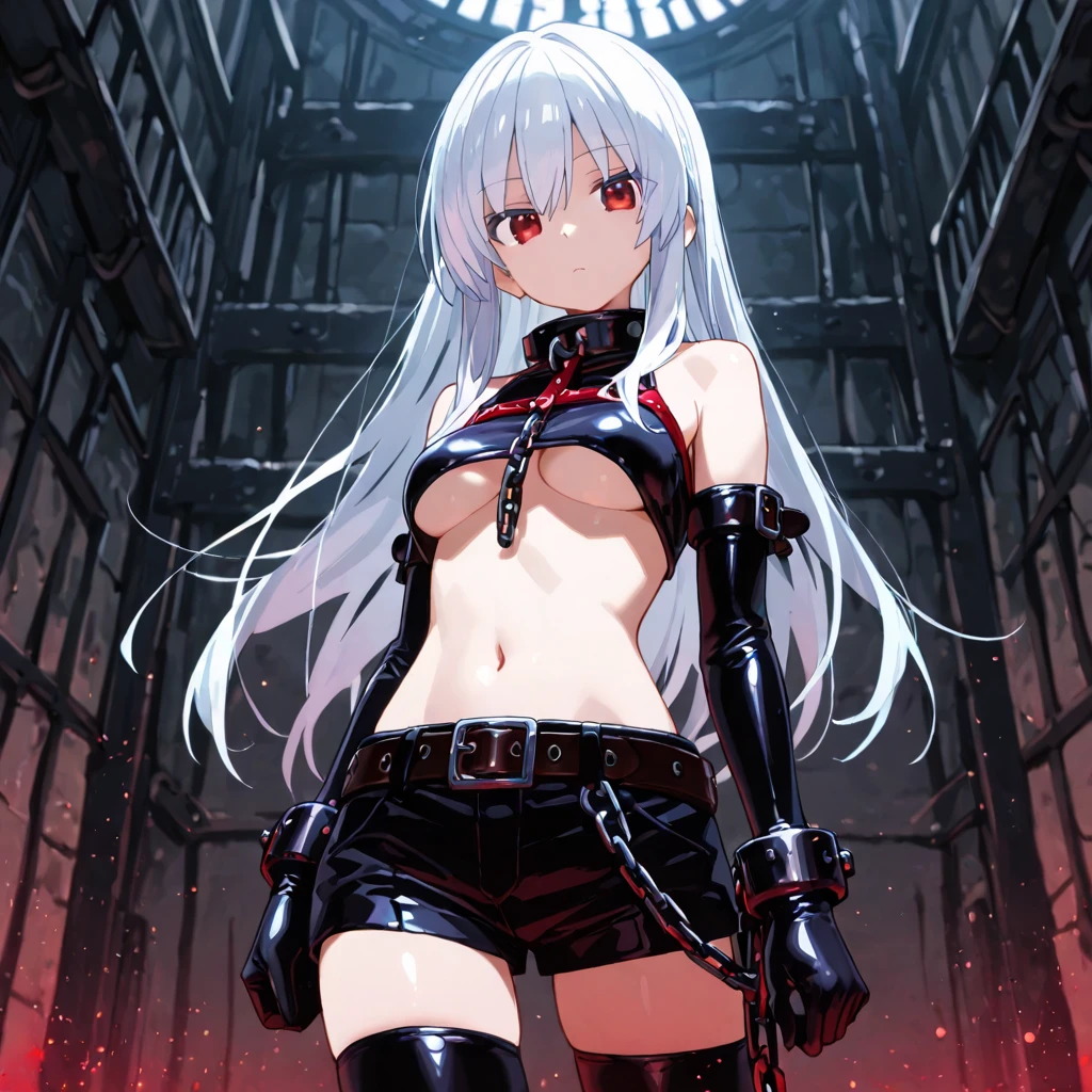 Neon Genesis king ayanami, realistic, black underwear, small breasts, waifu