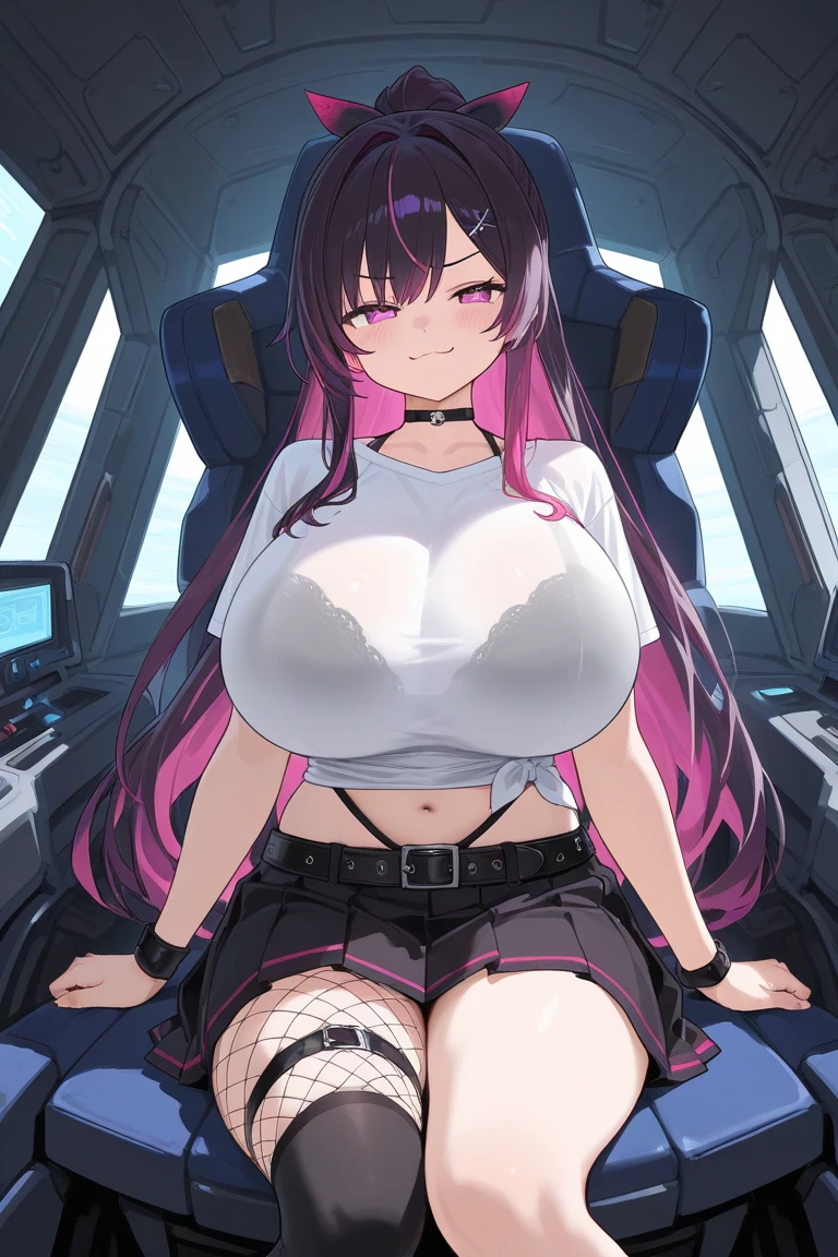 ((best quality)), ((masterpiece)), ((reality)), (detailed), (pink skirt), Mecha female nurse resting on a nursing bed, charging with wires plugged in her body, sustaining life on energy batteries, 20 years old, wearing a medical stethoscope, sexy lying position, seductive pose, dynamic pose, dynamic shot, alloy cuirass, with a lot of wires wrapped around her body, binding, she wears sexy lace mecha medical trousers, wearing pink Gundam lace nurse uniform pajamas, brown hair, semi-mechanical pajamas, Sexy mecha set, latex full-body tights, black silk, full-body latex pink tights, holding a super huge medical syringe in his hand, next to how many medical props, medicine boxes, medical equipment, surgical props, huge power generation batteries are glowing, lightning beating, flowing electrical energy flowing in blood vessels, in hospital operating rooms, science fiction, HDR, ray tracing, NVIDIA RTX, super resolution, Unreal 5, subsurface scattering, PBR texture, post-processing, anisotropic filtering, depth of field, Maximum Clarity and Acutance, 8K Prix, (Glow Particle: 1.4), (Very Detailed CG, Unity 8K Wallpaper, 3D, Cinematic Lighting, Lens Vires), Reflection, Sharp Focus, Cyberpunk Art, Cyberpunk Architecture,