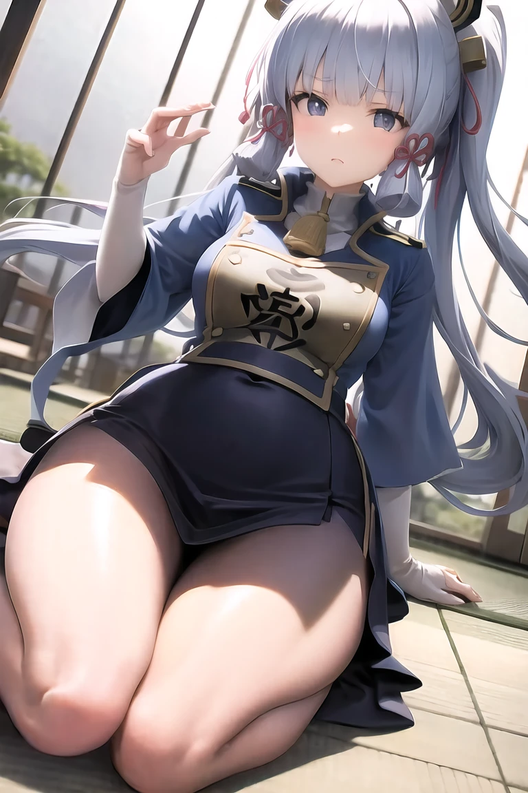 ((masterpiece, best quality)), high resolution,ultra detailed, detailed background, perfect lighting,detailed beautiful eyes,cute pussy,1girl,solo,nsfw,clitoris,vagina,embarrassed,blush,look at viewer,steam,sweat,aroused,pussy focus,(from below),from front,standing,wavy mouth,open mouth,in heat,fisheye lens,confused,(show off pussy,bottomless,skirt lift:1.2),light blue hair,ponytail,hairclip,green eye,kawaii,over size head,teenage,medium breast,old japanese house,night sky