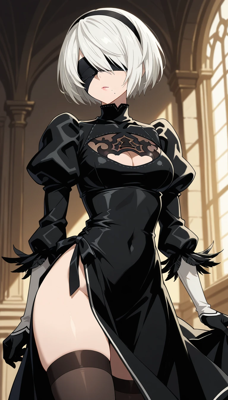 (((NIER AUTOMATA VER1))) Every body showing its ass or butt animates the drama of the scene, while the 2D anime-style Nier Automata VER1 brings a futuristic feel to the action. **Dicas:** *BLOOD around ,long red hair huge breasts thin bikini Use descriptive and evocative language to create a vivid image in the reader&#39;mind BLOOD around the body. * Be specific about scene details, like the environment, The character&#39;the appearance and type of attack she is carrying out. * Use strong action verbs to convey the dynamics of the scene. * Incorporate sexy huge breasts sweat bikini elements of Nier Automata VER1 style, such as gothic aesthetics and existentialist themes.