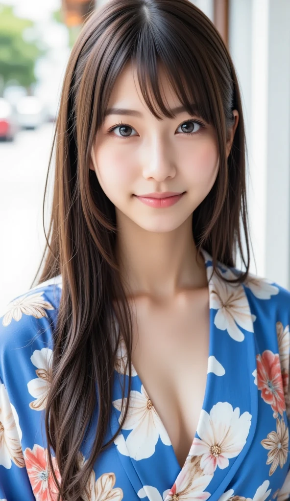 ((Highest quality)),(超High resolution),(Very detailed),(Detailed Description),((The best CG)),(masterpiece),Very detailedなアート、(surreal), (Highest quality、8k、32K、masterpiece:1.2)、(Realistic)、(Realistic:1.2)、(High resolution)、Very detailed, Very beautiful face そして eyes, Big eyes, 18-year-old female、Pale skin:1.4, Shine, Transparent muscles:1.2、((Ultra-Realistic Details))、Portraiture、All the characters are super realistic.:1.6、Global Illumination、Octane Rendering:1.2, The best beautiful girl,Very detailed, High resolution RAW color photos, Professional photography, Realistic portrait, Cinematic Light, ((Shrug your shoulders:1.2 ))、With a small face、Pale Cheeks:1.1、Beautiful face in every detail,(( With a rそしてom cute smile:1.4 ))、((Beautiful Eyes、Light enters the eyes:1.4、Staring at a lover、Adorable eyes:1.2 )) 、((Shine Hair Brown long hair、Delicate texture、Voluminous Hair:1.2、Thick Hair:1.2 )), Natural Makeup、Beautiful big ,(Big ample breasts:1.2)、Captivating beauty、Captivate what you see、Slim waist:1.2、Delicate body、(Highest quality、Attention to detail、)、(Oil paints:1.2)、Very detailed、(Realistic、Realistic:1.37)、Bright colors、(( Deep neckline Beautiful high quality bright damask dress in rそしてom primary colors:1.4 )), (Front Focus), Outdoor 、(Castle Garden々and space :1.4 )、、wind , From the side 、