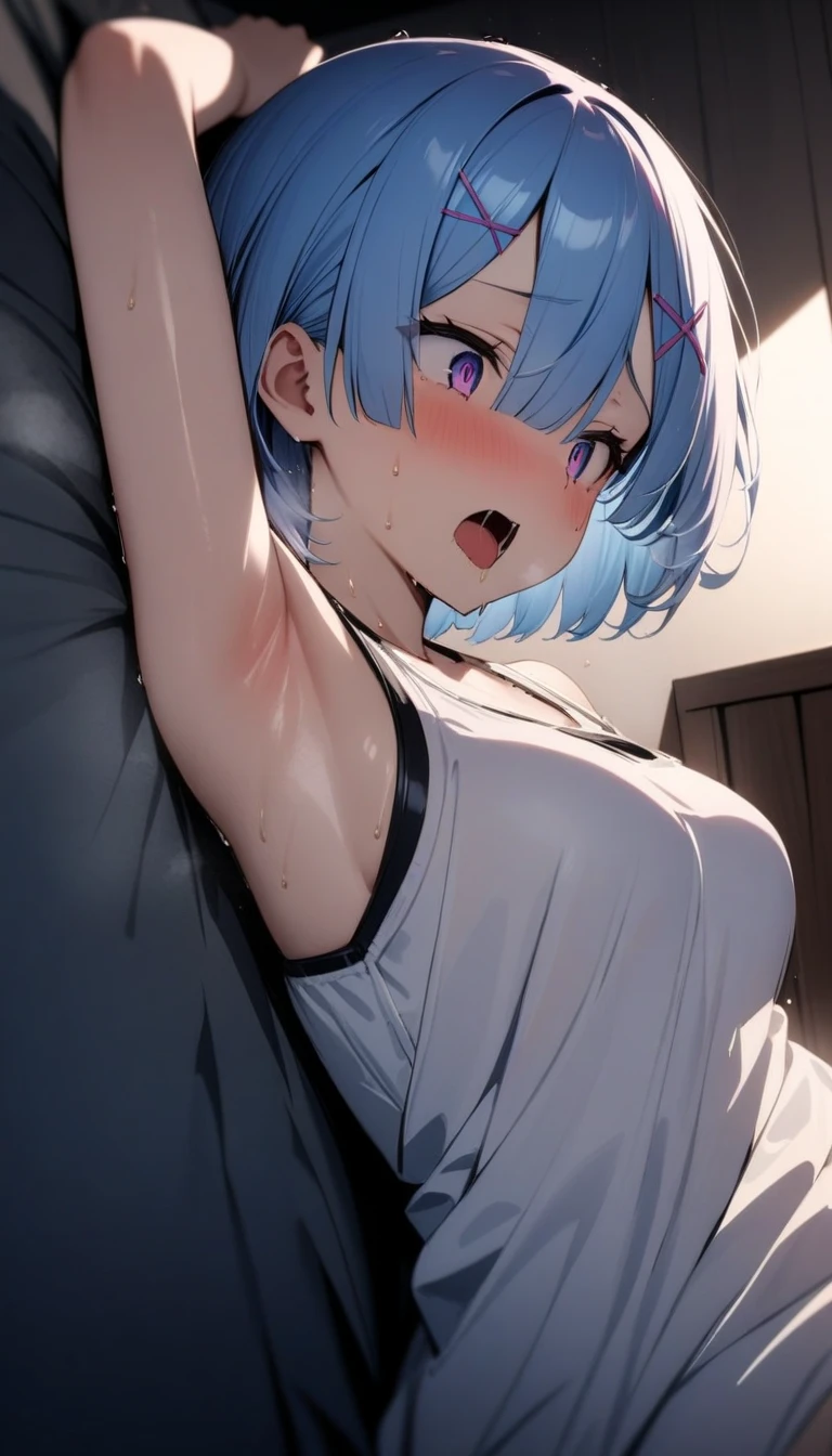 Beautiful lighting, Akane,
score_9, score_8_up, score_7_up, score_6_up, score_5_up, score_4_up, source anime, rating_explicit, from below,
1girl, 1man, vaginal sex, straddling, cowgirl position,
ultra detailed eyes,
light smile, closed mouth,blush, (half-closed eyes:0.8), heavy breathing, frown, trembling,(open clothes:1.3), nipples, collarbone,
(bra lift:1.3),
BREAK (black and grey plaid pattern skirt:1.1), (pleated skirt, miniskirt:1.2),
pussy juice, (lace white panties:1.1), panties aside,
classroom,