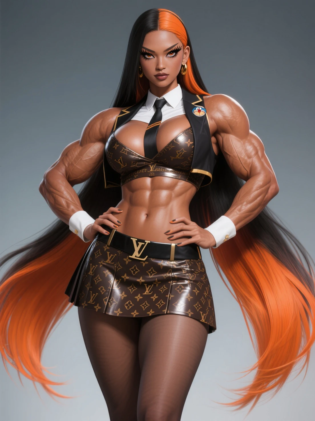 Sexy african model, doing sexy photoshoot, sexy african model(sexy long curly african hair ponytail,sexy tight formal shirtless white blazer on top of tight white slit mini skirt and heels,sexy Egyptian tattoos,sexy curves,sexy body,slim hot figure,tan body, sexy look, , full body standing sexy look, HD DETAIL FACE,HD DETAIL BODY, MASTERPIECE DETAIL HAIRS,),