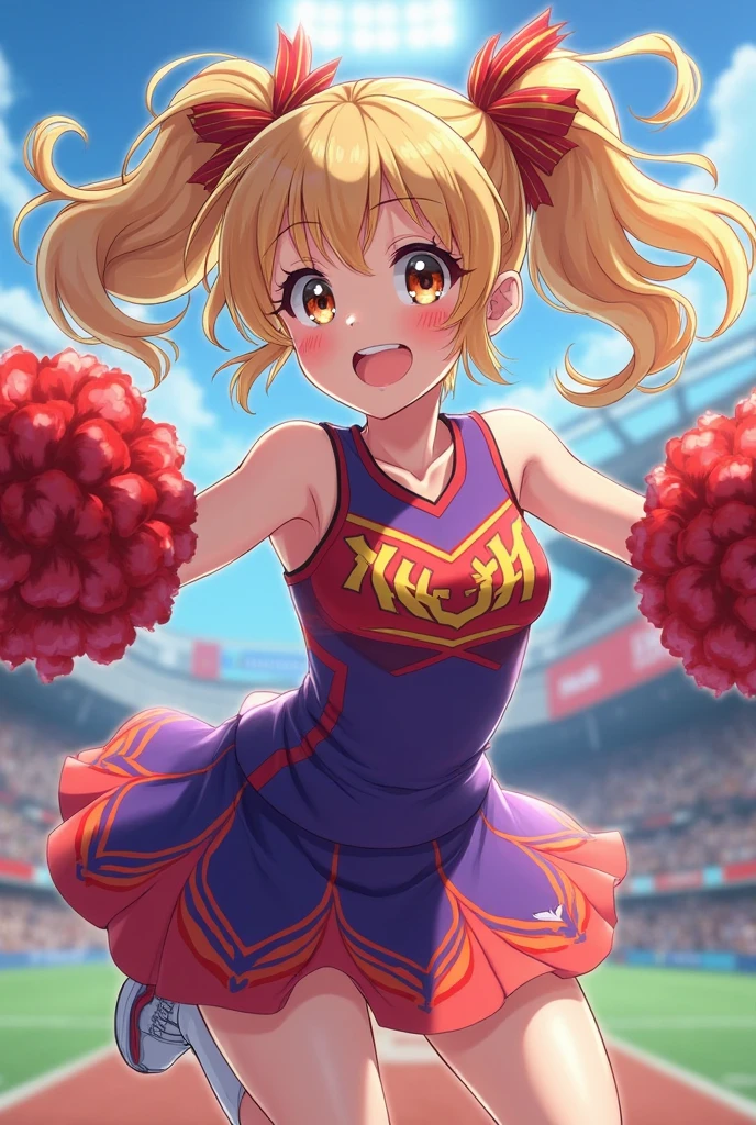Minako Aino dressed as a cheerleader