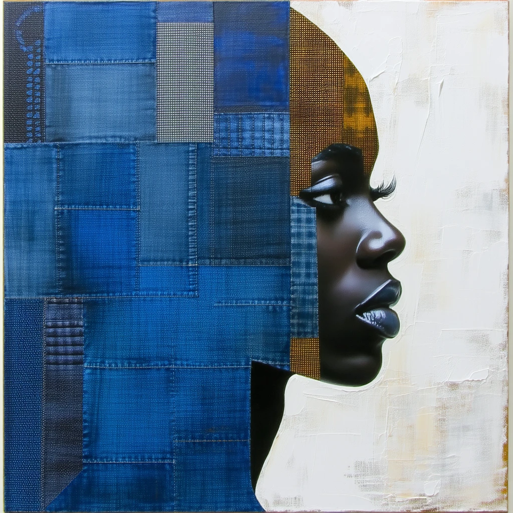 NSFW, naked, nude, CG superior,(Masterpiece),(incredibly detailedhighest quality),1 girl,African goddess Yemanjá, Colorant, The predominance of blue, perfect bodies, sketchpad, hand painted, mysteriously, courage, realistic sketch, rough sketch, A strong mix of dark colors and loose lines., bold lines, portraits,full bodyesbian, african symbol, A symbol of water,dark themes, lovely big breasts,dynamic poses