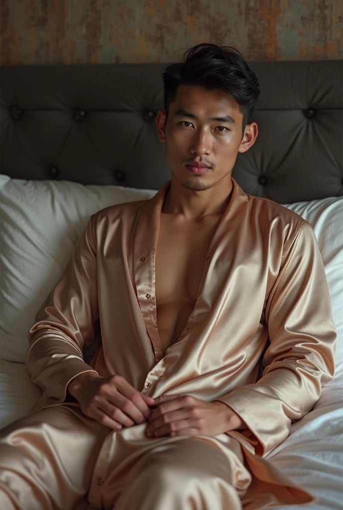 Ask Al to create an image of a young man from Thailand with a authentic appearance.