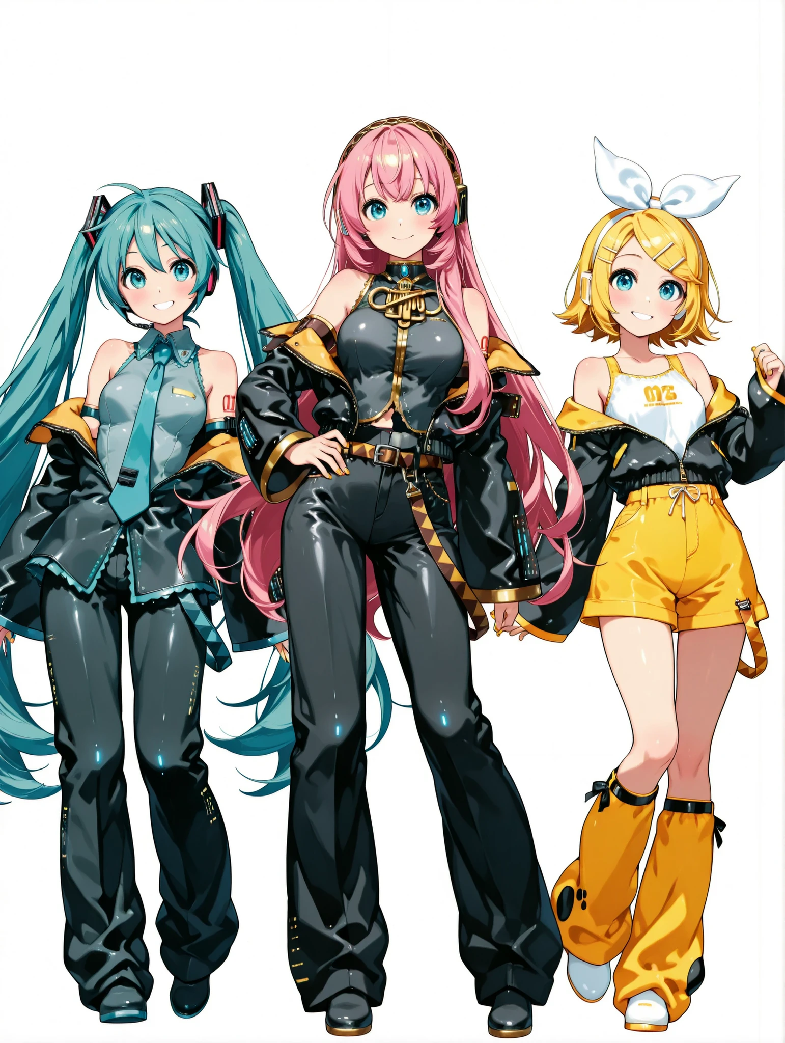 (3heads:1.5), pokemoniono, pokemon iono, blue hair, bow-shaped hair, character hair ornament, hair ornament, long hair, high ponytail long hair, multicolored hair, pink hair, sharp teeth, split-color hair, twintails, two-tone hair, (pink eyes:1.5), open mouth,
BREAK asymmetrical legwear, bell, bow-shaped hair, character hair ornament, hexagon print, oversized clothes, pantyhose, single leg pantyhose, split-color hair, short jacket, puffy collar jacket,
BREAK looking at viewer, upper body, full body, (cowboy shot:1.5),
BREAK (masterpiece:1.2), best quality, high resolution