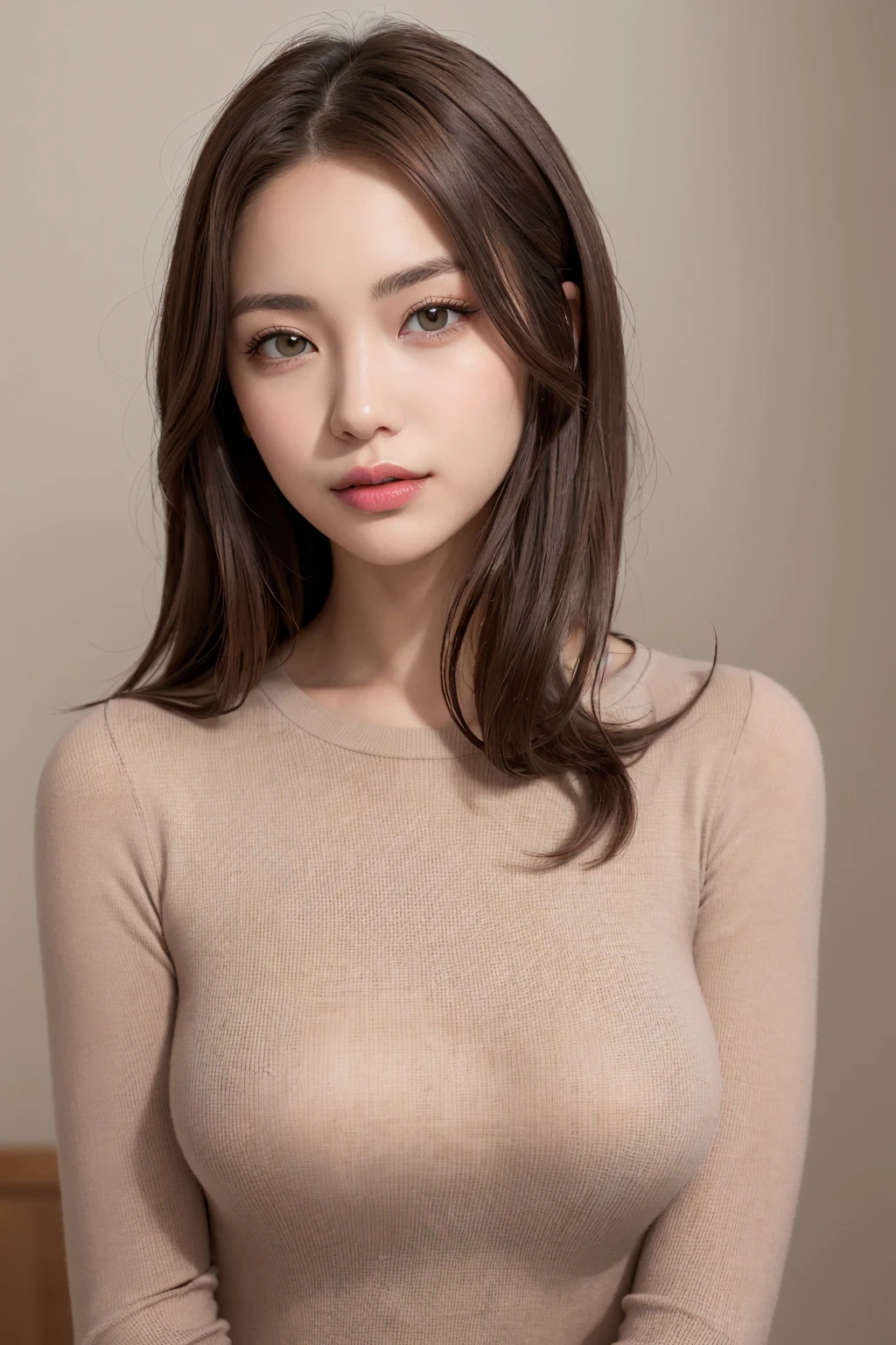 Big Breasts　Big Breasts　turtleneck