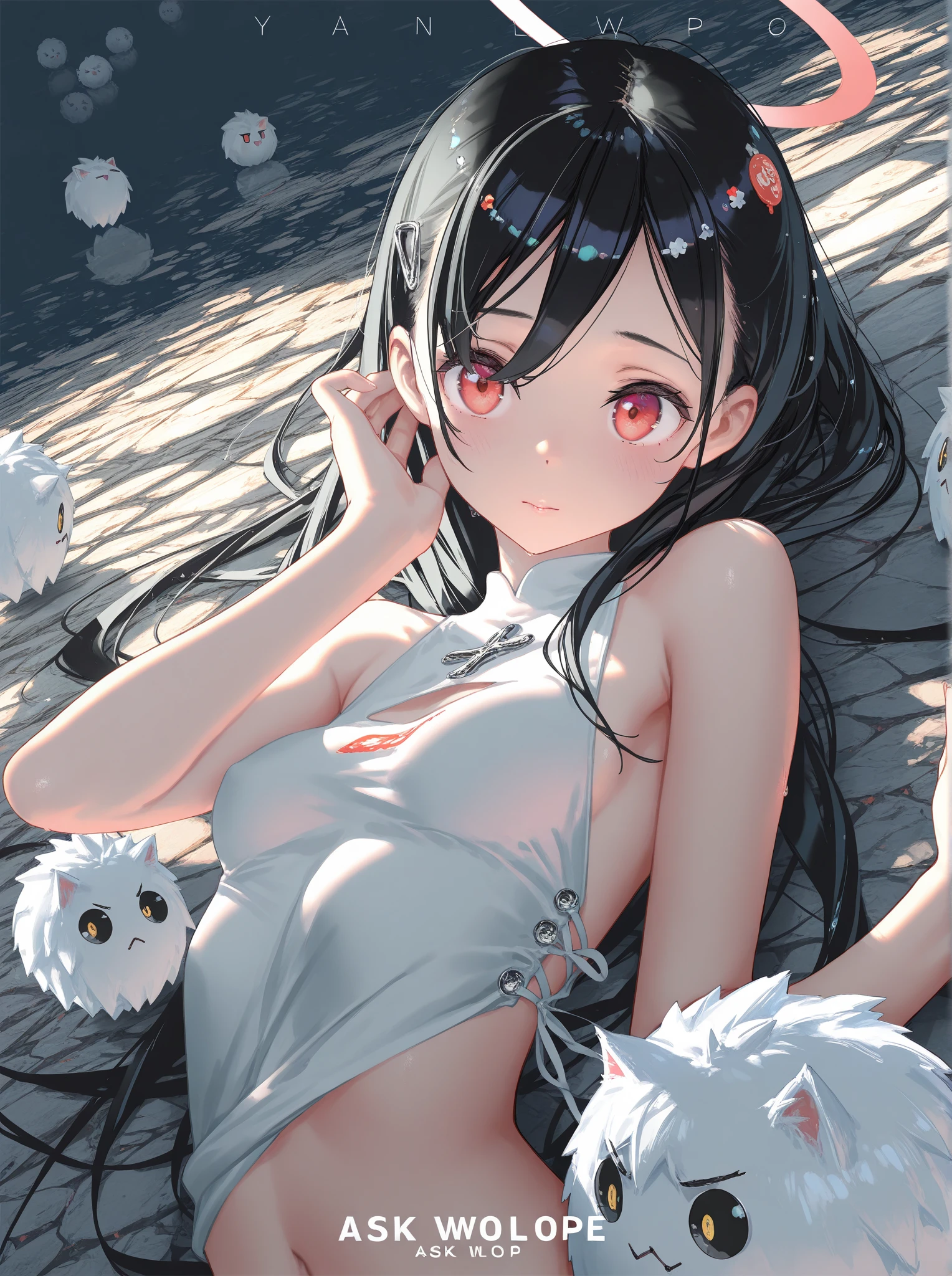 best quality,masterpiece,prompt,newest,late,solo,
1girl, hasumi \(blue archive\), breasts, black hair, red eyes, solo, halo, petals, long hair, large breasts, nude, water, wings, looking at viewer, bathing, wet, blush, partially submerged, bathtub, collarbone, closed mouth, mole, bath, mole under eye, smile, black wings, blurry, cleavage, bangs, completely nude, petals on liquid, flower, eyes visible through hair, hair between eyes, knees up, wet hair, sitting, long bangs, hair over one eye, rose petals, blurry foreground, towel, indoors,1girl, instrument, flower, solo, outdoors, brown hair, sitting, guitar, cloud, sky, short hair, petals, shoes, skirt, sneakers, day, tree, music, blurry foreground, blurry, shirt, blue sky, playing instrument, wind, scenery, orange flower, holding instrument, depth of field, amplifier, wide shot, yellow flower, green skirt, profile, leaf, cloudy sky, fence, plant, mountain, bangs, looking away, red flower, black footwear,<lora:å¯ºç°ã¦ãXL-000021:1>,