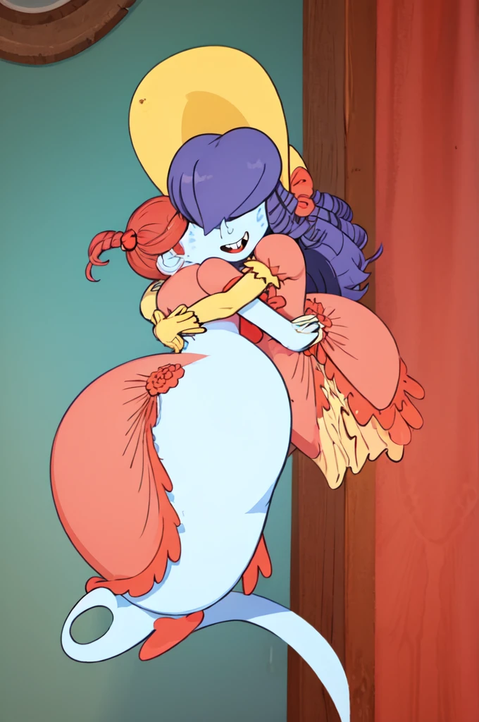 upskirt, duo focus, equestria girls, blushing, sunset shimmer, bra, underwear, grin, evil smile, erection, smiling, butt, clothes, maid, black panties, underwear, sunbutt, show accurate, vector, male pov, tenting, crotch big bulge, big erection in pants, offscreen male character