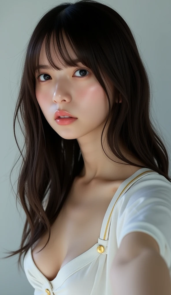 High quality, Masterpiece, Masterpiece, Exquisite facial features, Exquisite Hair, Elaborate Eyes, Off-bshoulders,Delicate colored hair, 4K quality, Gorgeous light and shadow, Tyndall effect, Halo, Messy hair, Young state, Gorgeous scenes, Beautifully dressed, feater,Ancient Chinese beauty with big eyes,detail-rich, Digital painting, art stations, concept-art, Sharp focus, illustration, Small breasts