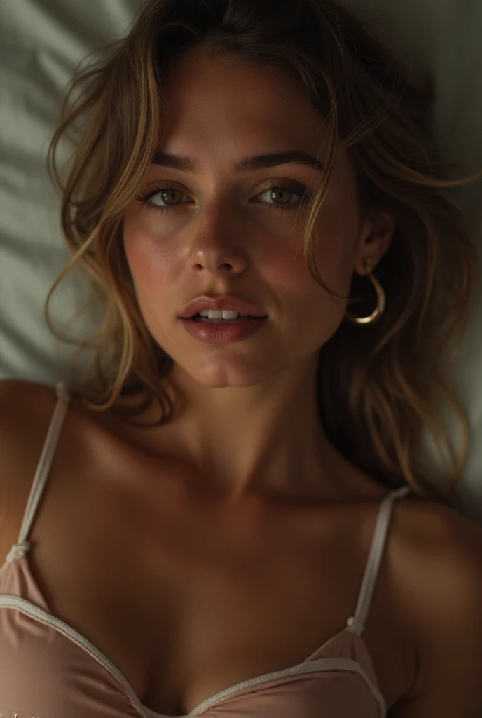 a sensual blonde woman lying on a sofa, nude, sunlight, indoors, beautiful detailed face, intricate details, realistic, photorealistic, 8k, high quality, cinematic lighting, dramatic shadows, warm color tones, natural skin tones, detailed fabric textures, plush sofa, luxurious interior, elegant composition