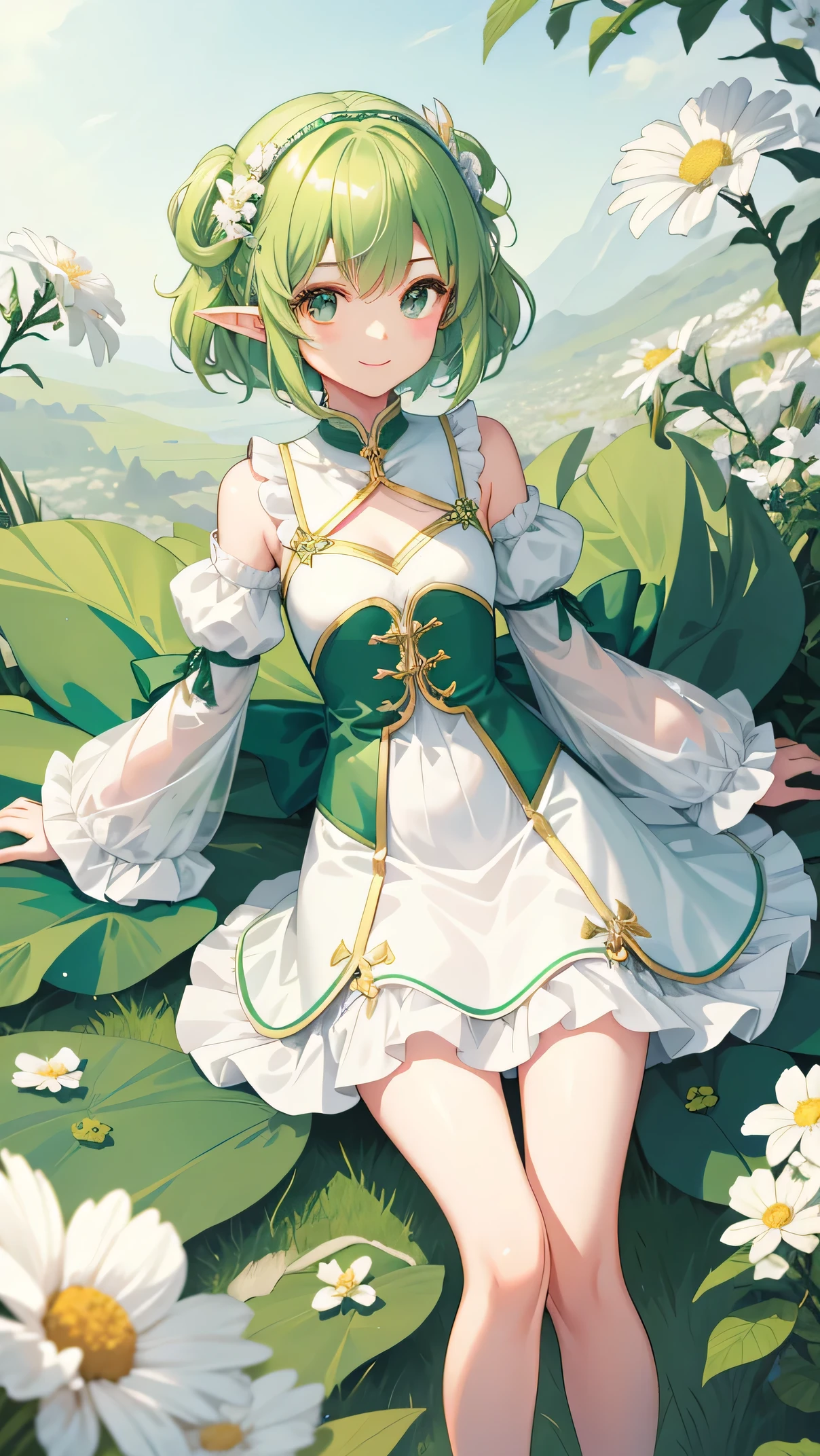 Green strains、Women、cute