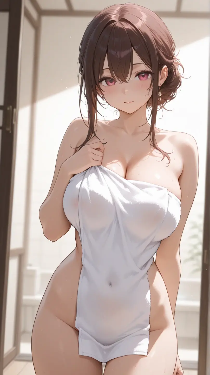 Cute girl . so cute , Round Face . Solitary , Slim , Short stature . Glowing skin . Pure white tube top T-shirt . shorts , White background , Looking at the audience's slender and sexy legs, Put your hands behind your head((Clear nipples))、Rocket , (Large Breasts),(because I'Thin) , 身材Short stature . Smooth skin . Plain white T-shirt .
Huge breasts:1.4,Full breasts, (20 years old:1.2), Cute little trumpet, entity, Sweating of the skin, Radiant Skin, Slim, Black short hair, (Dull bangs: 1.2), Smile, Cute face, Exquisite eyes,, ((naked,Wrapped in a towel)), ((hot spring)), (Not wearing), (wet), (Bend and take off), ((wet hair)),Legs open), ((Sexy and dynamic pose)), view, Looking at the camera, Denim lenses, best quality,Super detailed, high resolution, Extremely detailed CG, Unity 8K wallpaper, Official Art, Creative arts, Novel illustrations, By famous artists, Caustic lines, Textile Shading, Super delicate skin, Perfect anatomical structure, detailed, light, Dynamic Lighting, 美丽而Exquisite eyes, (Top quality), (Super detailed), (Masseter membrane), (high resolution), (The original), Character Conception, Game CG, detailed Manga Illustration, Realistic head to body proportions:1.2