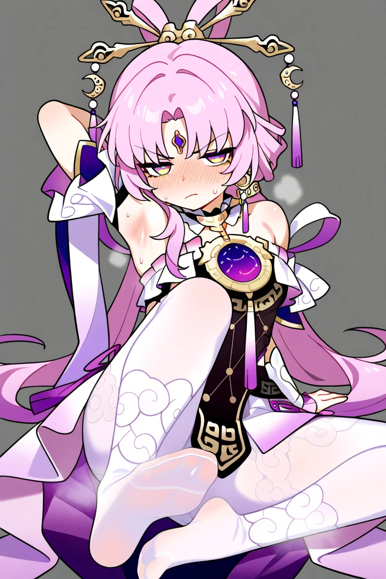 (((masterpiece))),(((best quality))),(ultra-detailed,high resolution:1.2),(illustration),((an extremely delicate and beautiful)),(detailed background), ((((he licking her breast)))),((breastfeeding)),((vaginal penis)), (((wrestling ring))),((1petit girl)and(1shota boy)), hetero, (1petit girl,short stature),((((Fu Xuan/(Honkai:star rail/)))),official alternate costume, (slender body:1.4), pink hair, pink and yellow eyes, (small breasts),pale skin,shiny skin, (rolling eyes,ahegao:1.4),(trembling), (cum in pussy:1.4),cum on clothes,cum on breasts,excessive cum, clothing aside, clothed, evil grin, ((((1shota boy,short stature)))),((hair)),large penis,dark-skinned shota boy,interracial,