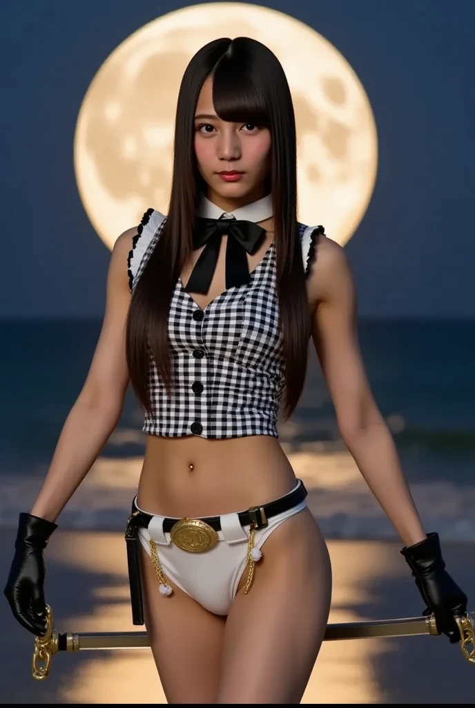 (((sideways Facing、crouching down)))、((((Take a selfie with your right hand on your smartphone))))、(((Black Bunny Girl Hair Band)))、(((twin-tail hair)))、(((Hair that flutters in the wind)))、Photorealsitic、超A high resolution、Convoluted、ultra-detailliert、(dent in the skin)、Cute、Feminine、Detailed body、Medium chest、(A detailed face: 1.1)、(Outline of the iris)、(Hydrocore Lens)、(perfect eyes)、8K picture quality、16k picture quality、realisitic、Beautiful fece、(masterpiece: 1.2)、(top-quality:1.2)、wide-hips、slenderbody、Black theme、Optimal ratio of 4 fingers to 1 thumb、actionpose、((Enamel Knee High Boots))、((Enamel Long Gloves)) 、(((maikurobikini)))、(((Bunny girl collar and black bow tie)))、(((Accurately depict limbs))))、NSFW、(((Large sunflower field at sunset)))、(((back lighting)))