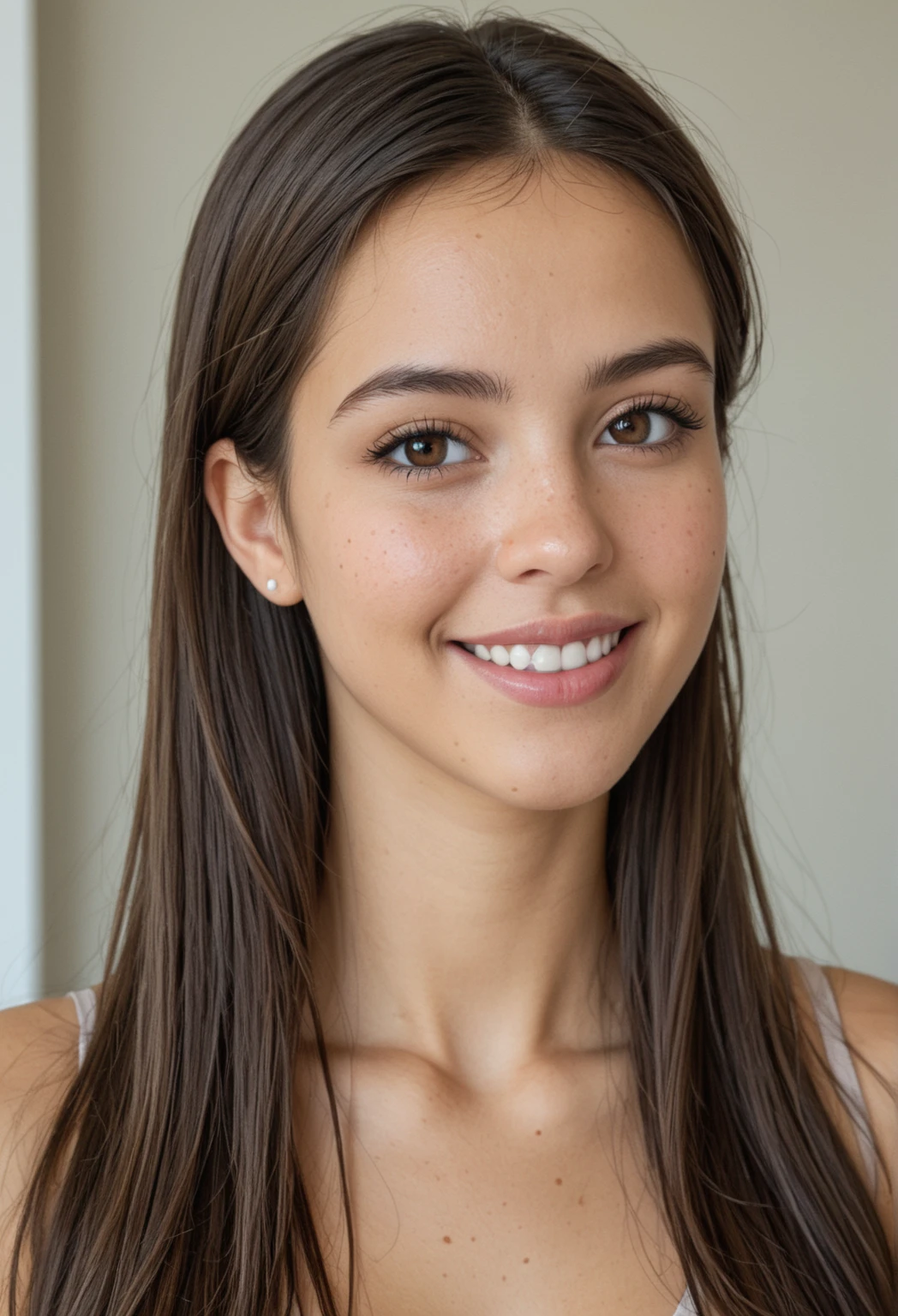 （lifelike， high - resolution：1.3), cute adorable teen 17 year old  wearing princess dress, masterpiece ,high quality, makeup, detailed face, high quality face, high quality hair, detailed skin, high quality skin, smile, full body, beautiful realistic, big tits,
