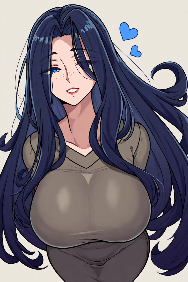 Black Hair、Long Hair、Straight bangs、Glasses、Sharp Eye、Eyelashes、Slanted Eyes、Big Breasts、blue eyes、Tshirt、pants、high resolution、Strong lighting、older sister