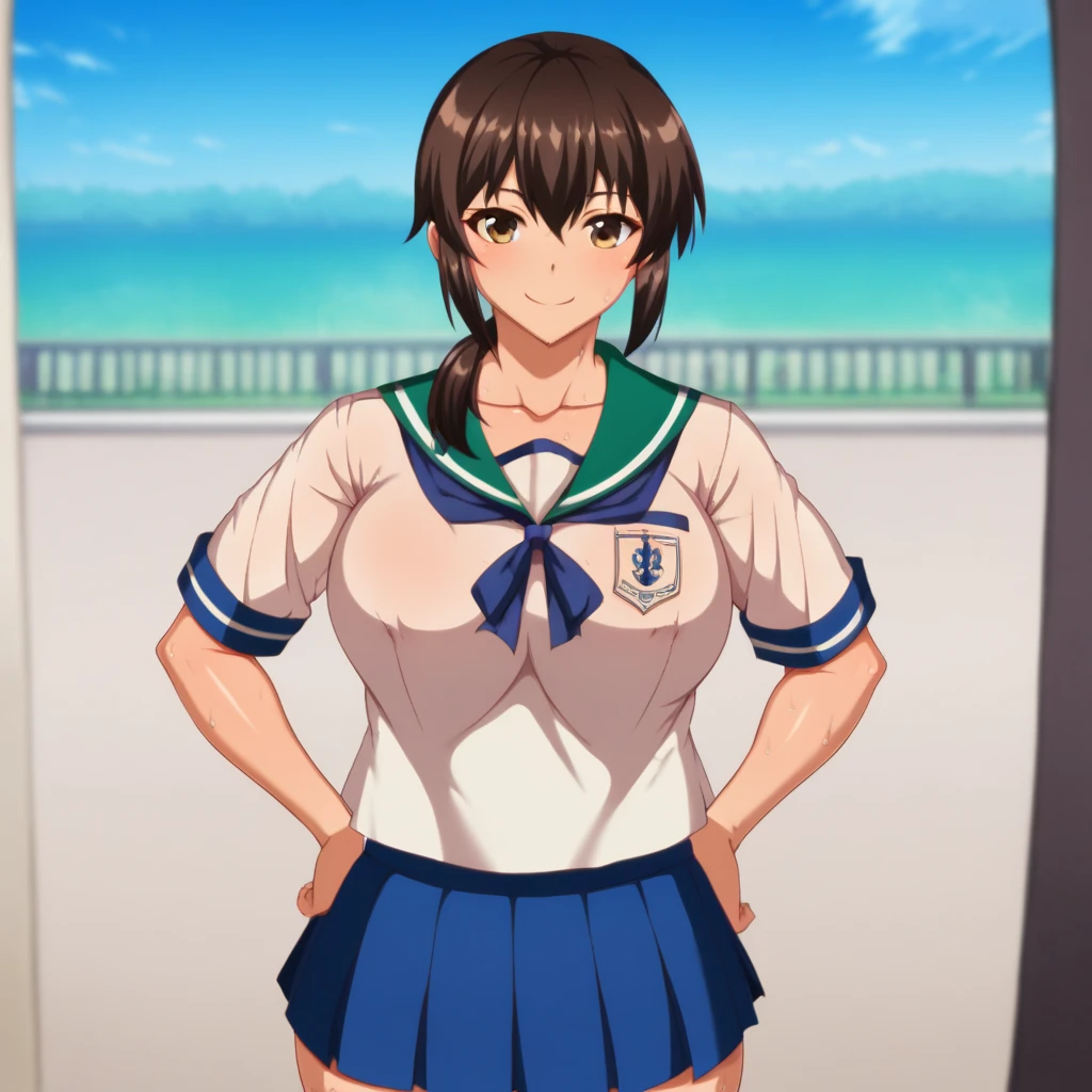 masterpiece, best quality, <lora:yamakasa:1>, y4m4k4s4, 1girl, white clothes, fundoshi, headband, mature woman, multiple people