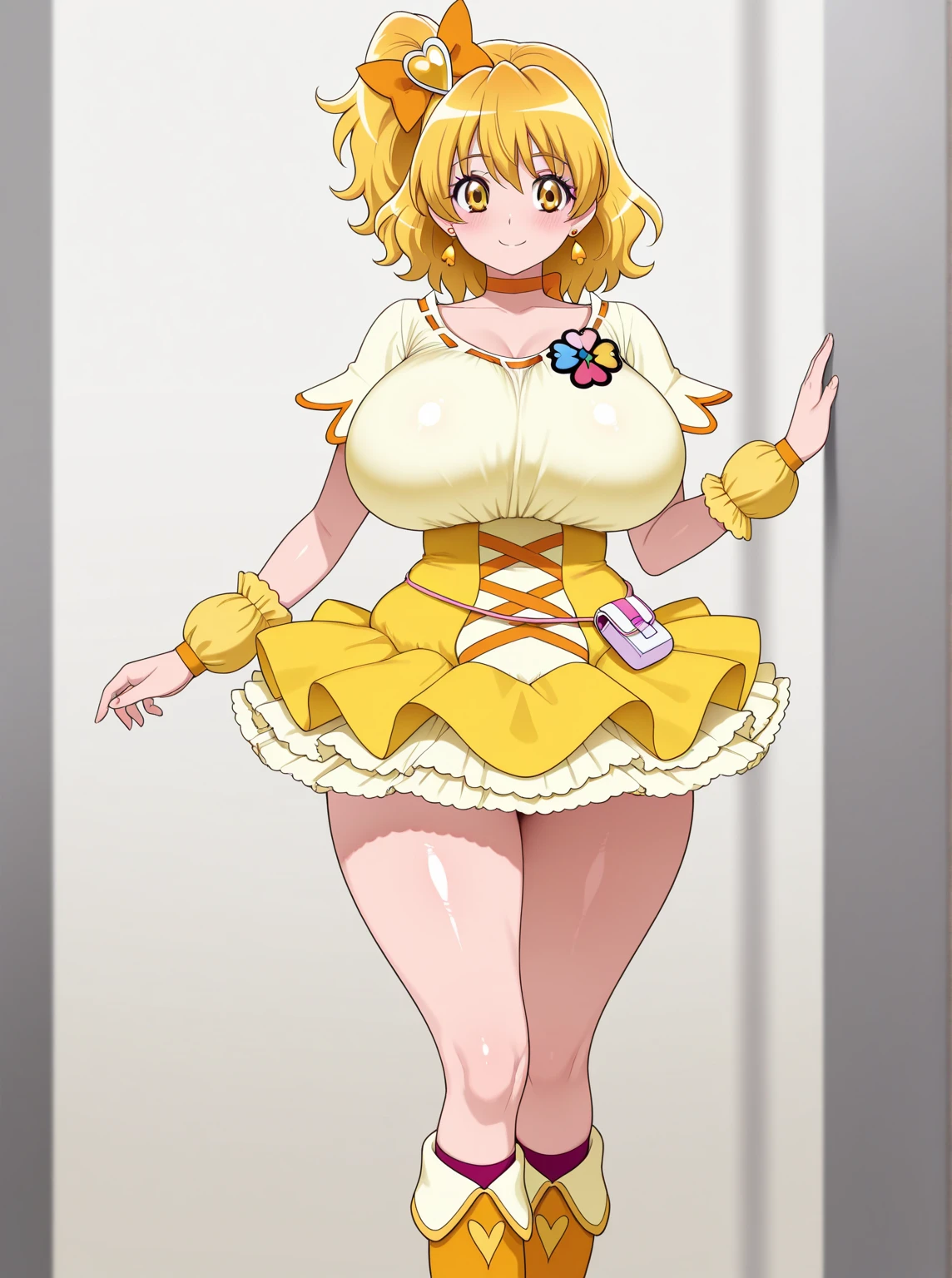 Sexy girls wearing (big diaper), ((bowsette)), busty, (big breasts), wide hips, ((latex)), stockings, fishnets, corsets, (hypnotized expression), ((hypnotic)), ((magical)), (blushing), ((embarrassed expression)), pleasure, ((orgasmic)), smiling, colorful, stage, stage lights, (magic fog), ((mommydom)), ((bounce castle)), (inflatables), inflatable bricks