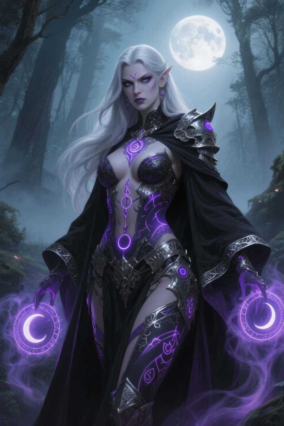 ultra detailed abstract painting of a cute pale draconian MaiAIv2-1750 in full body pose, slim body, perfect anatomy, (dragon horns:1.2), BREAK (beautiful purple eyes) BREAK casting ChronomancyAI magic,
cowboy shot, small breasts, (blackish ChronomancyAI skin:1.3),
hyperdetailed painting, luminism, 4k resolution, cinematic light,
Soft Lighting, Photographic Realism,
3d rendering, octane rendering, <lora:ChronomancyAI:.8>