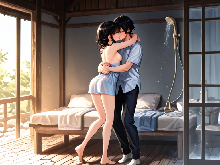 Anime girl, sex, NSFW, panties, bra, , young, white,