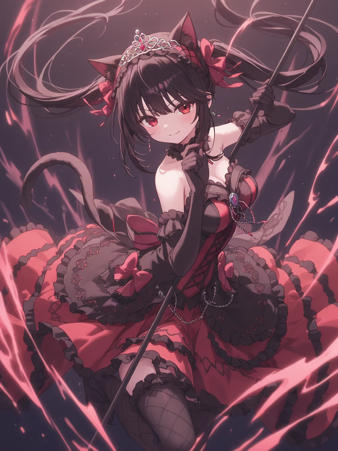 (masterpiece),(Highest quality),(Super detailed),(Best illustrations),(Best Shadow),(Absurd),(Detailed Background),(so beautiful)kurumi, 16K, 4K, (so beautiful), One person, alone, curvy, , , Shiny black hair, , , fluorescent pink eyes, Beautiful nipples, pussy, , Oculogyric crisis, twintails, Perfect figure, heart-shaped pupils, , , paw pose, Arched back, , , orgasm, afterglow, erotic smile, , , , , , , Sexy posture, dynamic pose, , cross-eyed, rolling eyes, , water eyes, , , Breast fetish, , , saliva trail, , shiny skin, Taking illegal drugs, , torogao, ahegao, BREAK, , Dramatic lighting, Psychedelic Background, Clear liquid, , night, , Hypnosis assignment, Torrent of Light, mysterious, spoken hearts,
