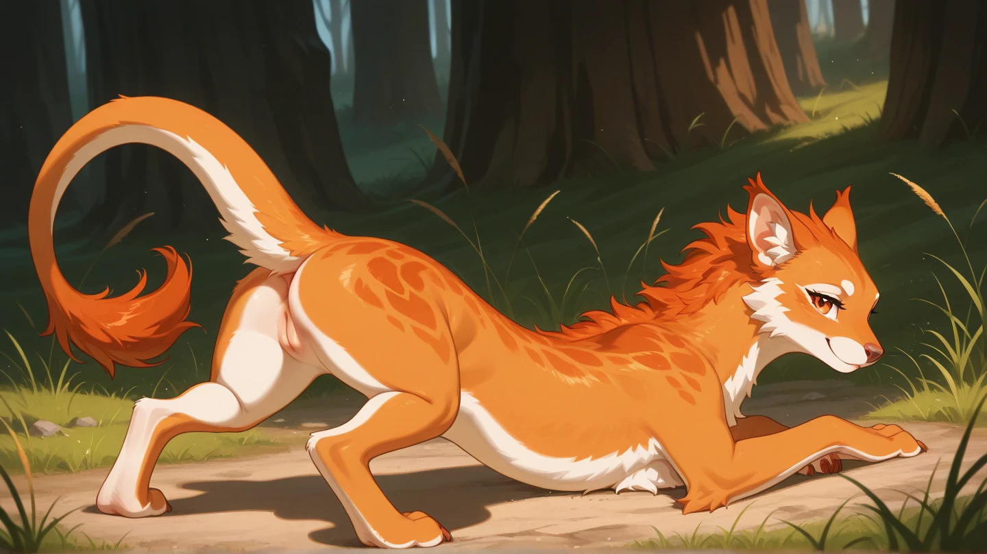 Wolf ,sheath,art by sabuky,((feral)),thick legs,male,(solo),sabuky wolf,full body,balls,seductive,sexy,larger tail,correct anatomy,belly rubs,precum string,