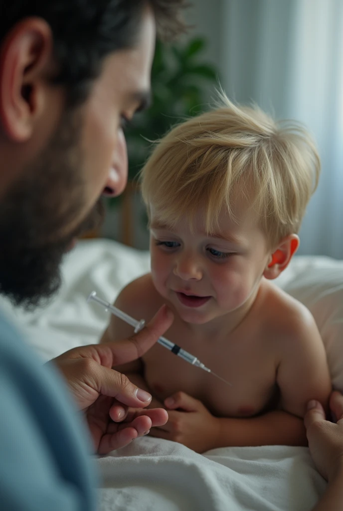 A teenage boy with white hair in a large nursery, holding a baby pacifier, playing with baby toys, wearing baby clothes, drooling, wearing a diaper, sleeping in a crib, holding a stuffed animal, high quality, extremely detailed, highly detailed, masterpiece, soft lighting, warm colors, pastel colors, adorable, cute,