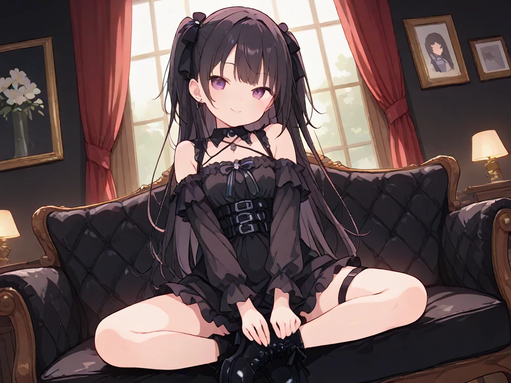 (masterpiece),(Highest quality),(Very detailed),(Best illustrations),(Best Shadow),(Absurd),(Detailed Background),(so beautiful), One girl, alone, Mayuzumi Fuyuko, casual, smile, Open your mouth, Portraiture, View your viewers, Medium chest,Sexy underwear,Black bra,{best quality}, {very aesthetic}, {ultra-detailed}, {best illustration}, nsfw, girl, sadist, mini skirt, Legs, footjob, toe on penis, spread toe, man, cum on toe,Inside the Hotel,Naughty Bondage,Black Whip,