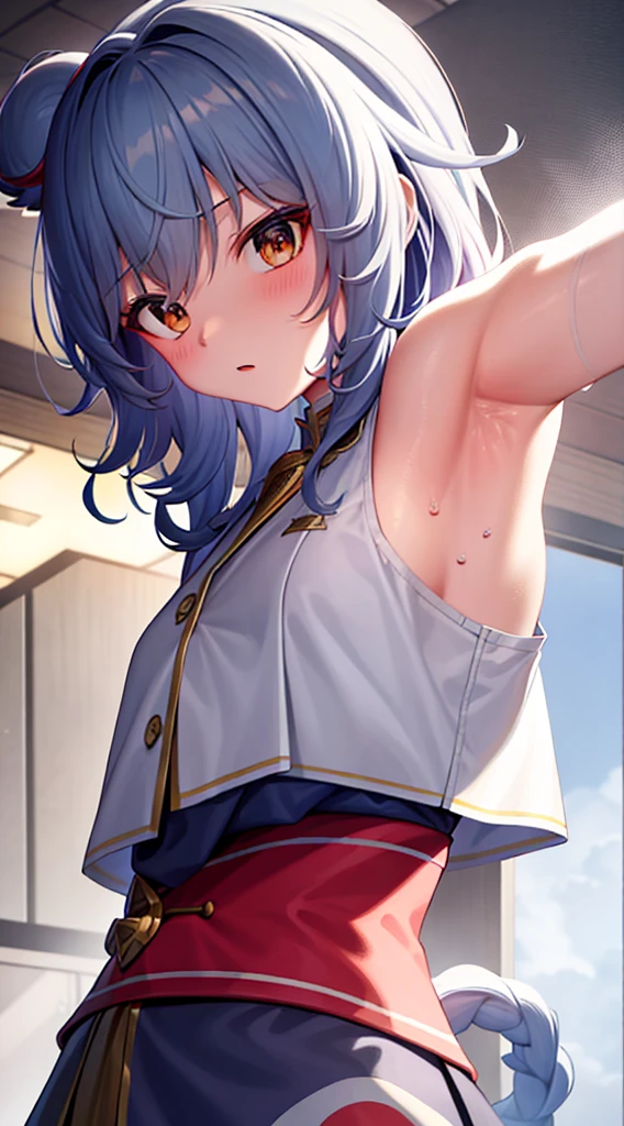 nsfw, 2D, 8k, highres, masterpiece, super fine illustration, photo background, insanely detailed, blurry background, depth of field, perfect fingers, nice hands, perfect hands,BREAK solo, solo, 1girl, (idol master),(anastasia),(16yo, an extremely beautiful girl, beautiful face, perfect face, cute symmetrical eyes, double eyelid,blue eyes,flat chest,midium breast,Slender figure, (silver hair), (extra short hair), (kneeling down on the ground),(japanese high school sailor uniform),(open clothes), ((silver pubic hair:1.5)),(Front view),((cum on body:1.9, cum on hair:1.9. cum on face:1.9)),(((multiple boys, peeing on a girl, multiple penises, gangbang,holding penis))),ecstasy torogao, saliva trail, nose blush,smile,sex,cowgirl,,(spoken heart:1.5),(ecstasy:1.5),(peace sign:1.5)),(classroom), ecstasy:1.5),(peace sign:1.5),(happyFace:1.9),(filming:1.5),