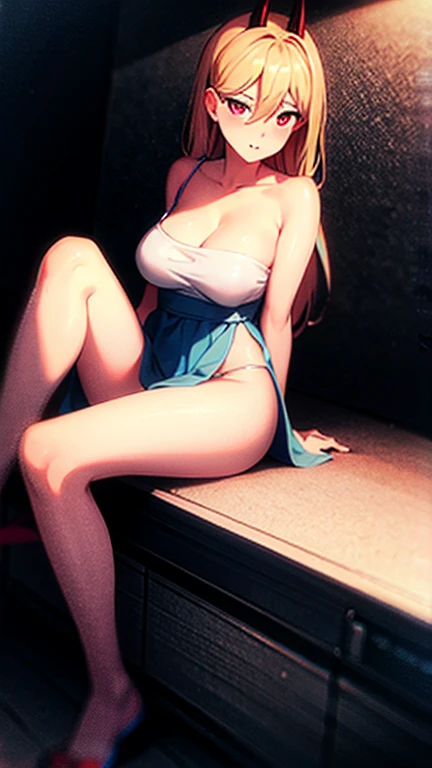 ((highest quality、High resolution))、A beautiful woman、Perfect body、Beautiful ample breasts、Nipples、Long blonde、bangs、Blue and white、Embellished blue sexy dress、skirt、Love juice、dorsal position、(((Beautiful woman forced to be raped from behind by a boy、Forced sex、orgasm)))、Outdoor Scenery