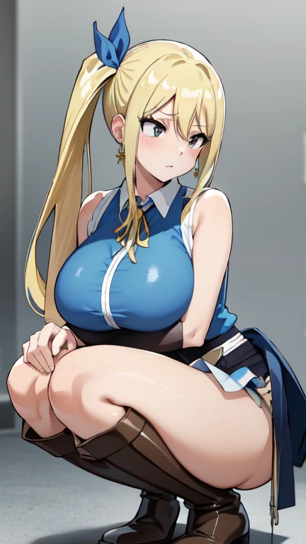 (((Perfect Anatomy, Very detailed肌))), 1 girl, Japanese, high school girl, Glowing Skin, Large Breasts:0.5, avert your eyes, look up, Take in the view,
Beautiful Hair, Beautiful Face, Beautiful attention to detail, (Long Hair:1.7, Side Ponytail:1.5), Blonde, blue eyes,
Beautiful clavicle, Beautiful body, Beautiful breasts, Beautiful thighs, Beautiful feet, Baby Face, Mole under the eye,
((Short sleeve, navy sailor suit, Navy Pleated Skirt, Navy sailor collar, Red Sailor Scarf, School boots), Cross Necklace), Captivating thighs, , Big penis sticking out
((Ahegao, Embarrassing, Drooling, Open your mouth)), walk, squat, Spread your legs, Leaning forward, ((Sex toy in panties)),
((Hentai Rope Bondage, (hemp rope), shibari:1.5, (Tying over clothes), Use a rope to lift your back and hips up to a tree..8)),
(Chest Bondage, (Put your arms behind your back:1.5), Arm binding, Thigh bondage, Crotch rope), Pee leak:1.9, Leaking poop:1.5)),
(Beautiful views), summer, evening, Hokkaido, Sapporo, The smell of the park, TV Tower,
8k, Highest quality, Masterpiece:1.2, Very detailed), (Realistic), Beautiful illustrations, Cinema Lighting,
