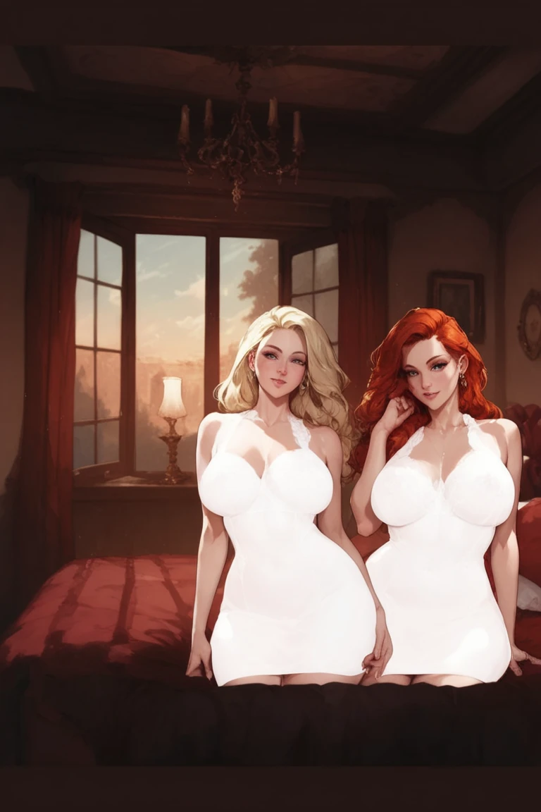 arrogant woman with red hair and big breast posing for a photo, angelawhite, white angelica, busty, Olhos do quarto, Black Jessica, covered sfw huge breasts, neckleace, Plump chest, 32 years old, with big breasts, Kaitlyn Michelle Siragusa, profile pic, seducing smile, jaw dropping beauty, redheadwear