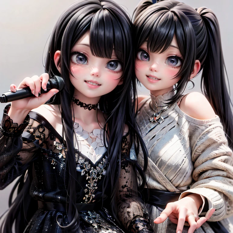 GIRLS CHILDREN, BLONDES WITH VERY LONG STRAIGHT HAIR GOTHS