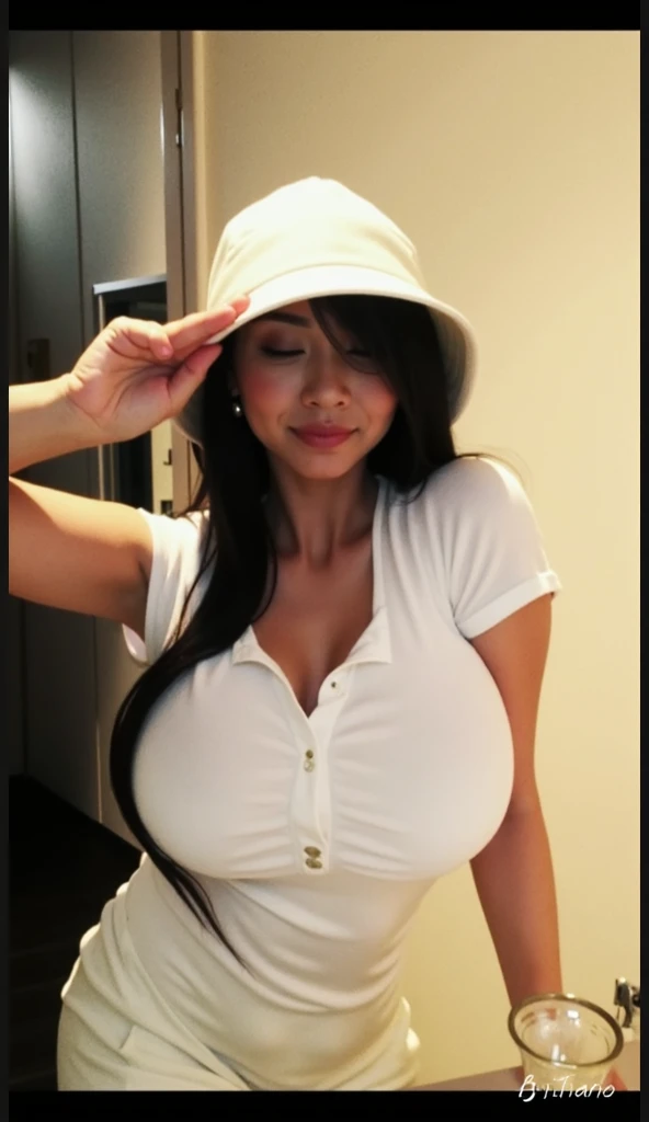 (((48 years Old, Indonesian  milf, Expatriate))) ((NATURAL HUGE BREAST :1.4)), after sex with her husband Boss , ((wearing Hairband, Long Black Hair)), ((Tight Sexy Maid Clothes)), ((Triple K Cup breast))), ((Busty body, PAWG body, At Hotel room, full body)), Cold Situation, tired face, repeatedly had intimate relations with her husband's boss without her husband's knowledge, A face full of regret for betraying her husband's loyalty, (((Multiple Photos In One Frame :1.2)))
