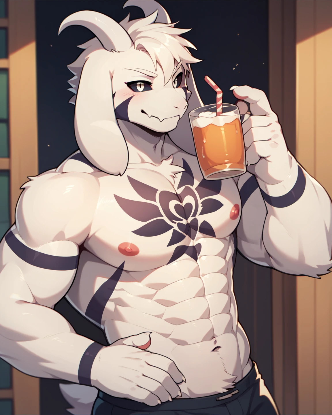 anime character with milk and milk jugs in front of a picture, furry art, furry fantasy art, furry art!!!, SFW version, anatomically correct vulpine, pov furry art, anthropomorphic furry art, fursona arte peludo commission, anthropomorphic coyote male, furry anime, fursona art, high resolution commission, Anthro Art
