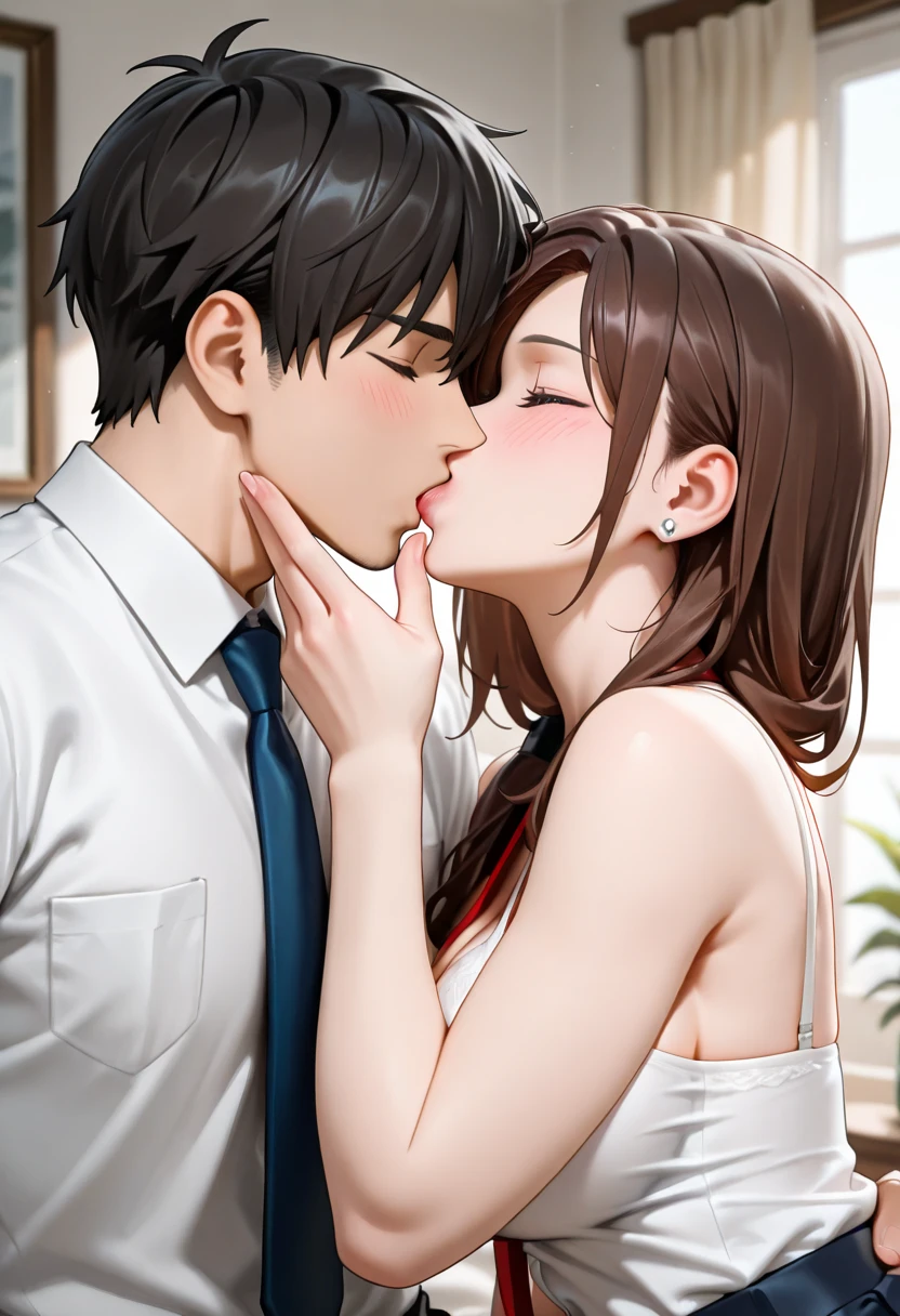 8K、RAW、lovey-dovey,  take off clothes 