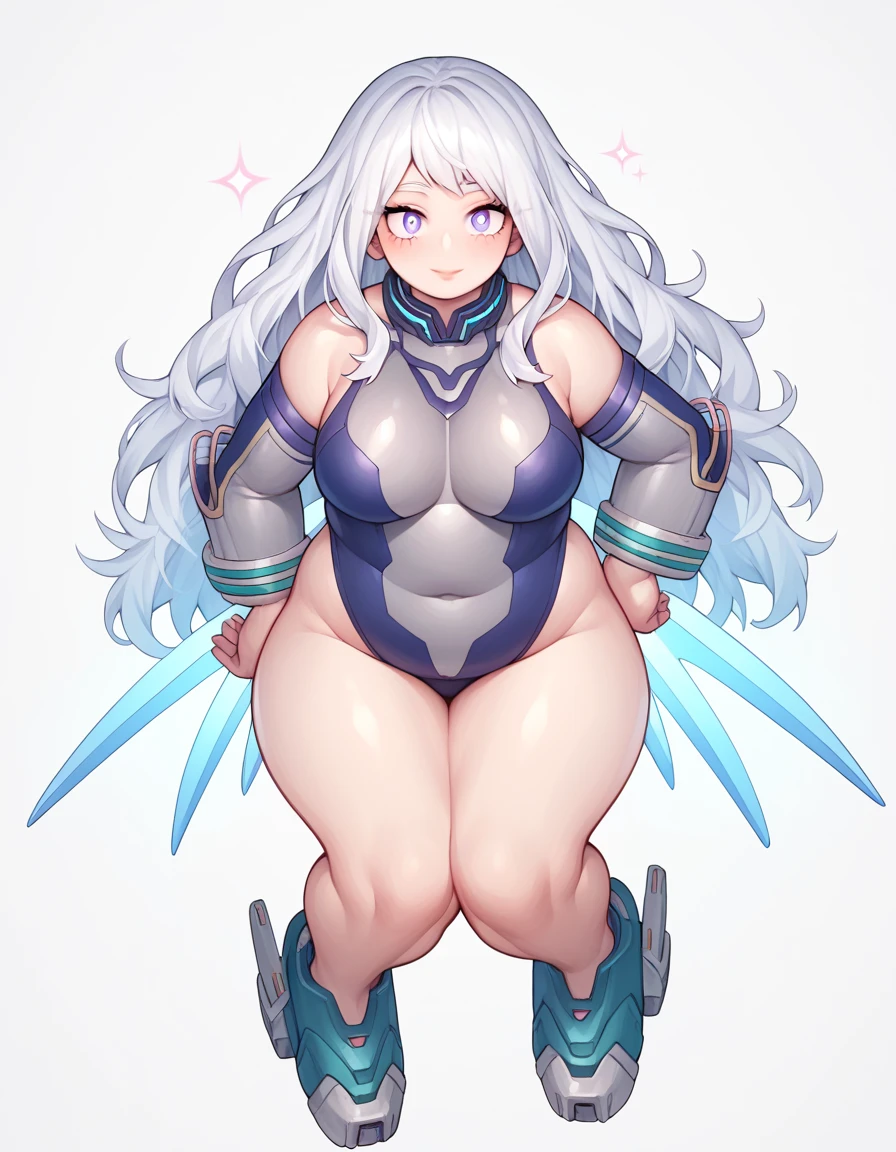 Femboy, long hair, muscular body, erect penis with huge balls, 4 arms, full body.