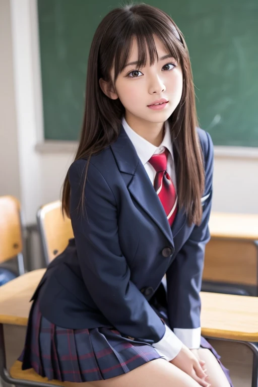 Night School Classroom,1 girls , Missionary position masturbation, with a contemptuous look(people)View, very angry,nude ,Half-naked uniform ,18-year-old, full body ,gyaru make