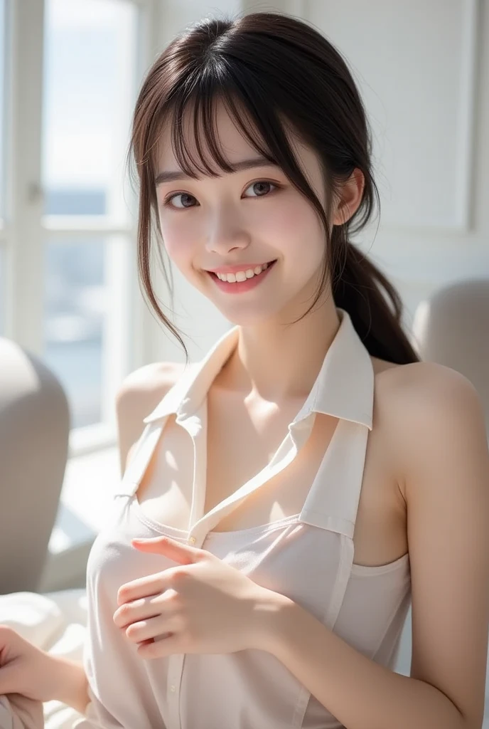 Professional Lighting,(Realistic:1.4), (Top image quality:1.0), (超High resolution:1.0), 8K, Raw photography, (masterpiece:0.2), (Dealing with the Children_v1:0.5)、(highest quality Detail:1.2)、Realistic、8K Ultra HD、High resolution、(1 Girl:1.2)、Super detailed、High quality textures、Intricate details、detailed、Very detailed CG、High quality shadows、detailed Beautiful and delicate face、Beautiful details and a delicate eye、(Symmetrical eyes:1.2),Written boundary depth、Ray Tracing,1 Girl, Japanese Girls, (Natural smile:1.4),Cute things, ,whole body,Clear,Western-style cafe date,Long skirt,Black shirt,23 years old,Rendered in a Realistic style with great attention to detail, High resolution images.Sky Porn, Magic Hour, (Realistic:1.3), finely, quality, (Tabletop:1.2), (Realistic:1.2), (highest quality), (複雑なdetailed), dramatic, Ray Tracing, photograph, +roller